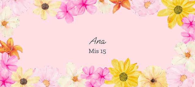 Modelo Floral